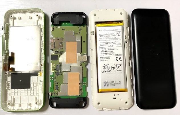 Speed Wi-Fi NEXT W04 を分解してみた　分解後6